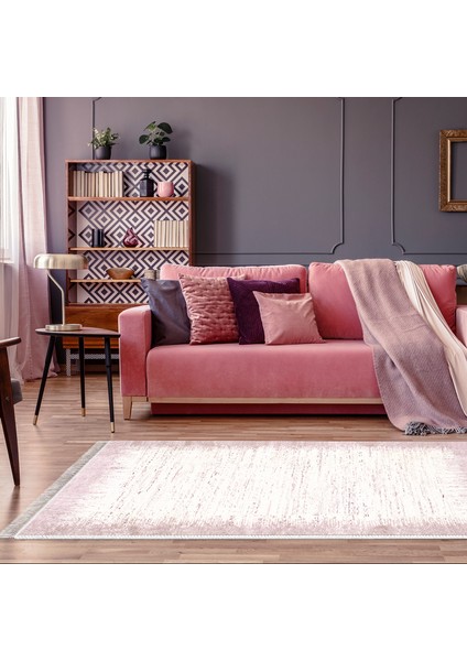 Eko Trend Djt Halı Yıkanabilir Kaymaz Taban 1342 Modern Pudra