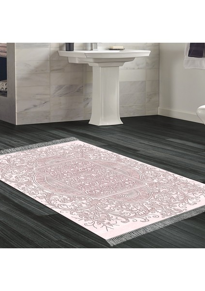 Eko Trend Djt Halı Yıkanabilir Kaymaz Taban 1488 Modern Pudra