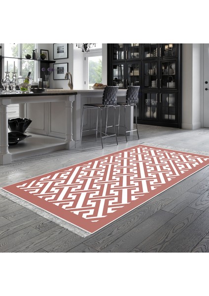 Eko Trend Djt Halı Yıkanabilir Kaymaz Taban 769 Modern Pudra