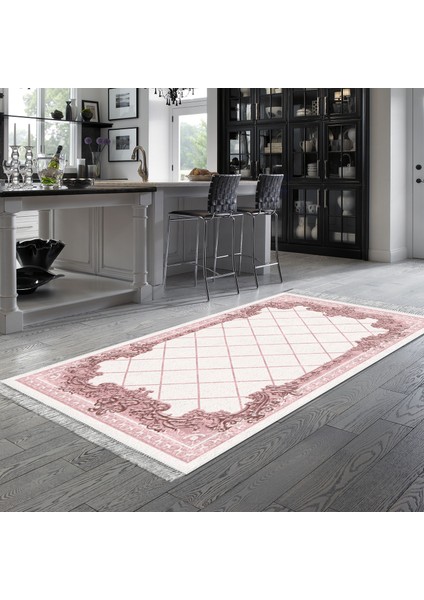 Eko Trend Djt Halı Yıkanabilir Kaymaz Taban 748 Modern Pudra modelleri