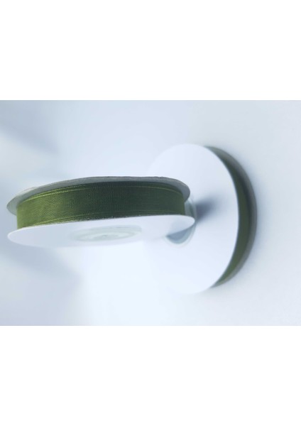 Haki Renginde 1 cm Organze Kurdele (1 Makara 25 Mt) fiyatları