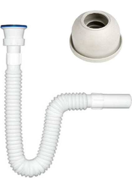 Lüxwares Lavabo Sifonu + Adaptör Conta