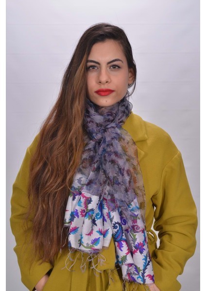 Kadın Ipek Şal