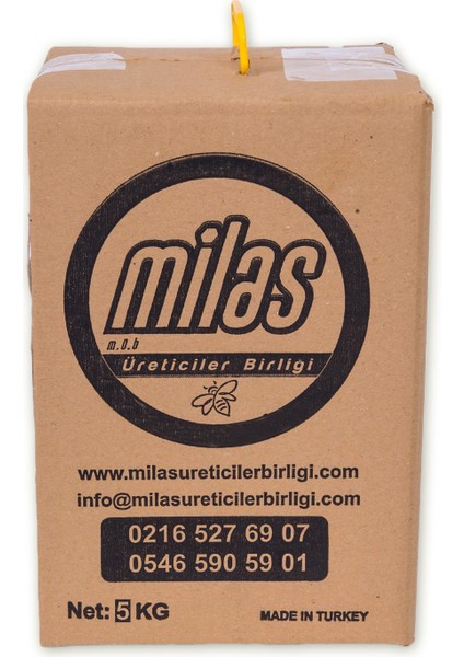 Milas Üreticiler Birliği Ihlamur Balı 5 kg Milas Üreticiler Birliği