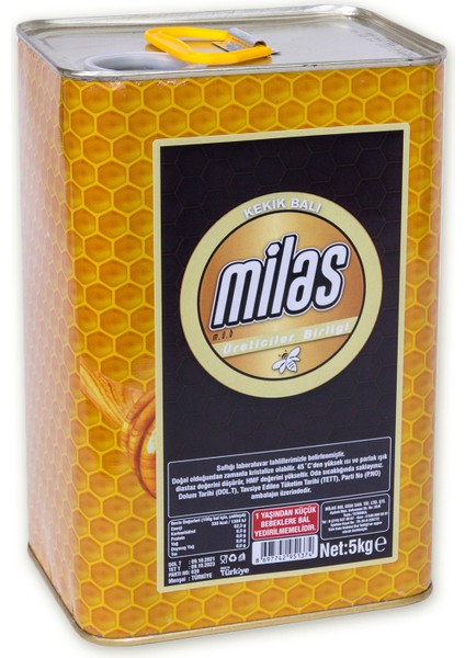 Milas Üreticiler Birliği Kekik Balı 5 kg Milas Üreticiler Birliği