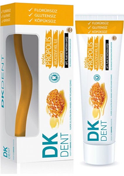 Propolis Diş Macunu 75 ml + Fırça Kategori Manuel Diş Fırçası