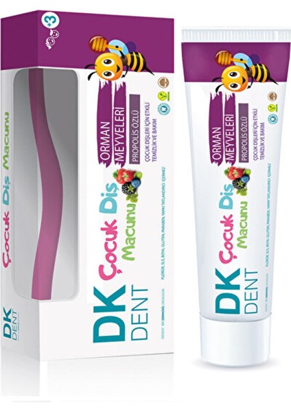 Orman Meyveli Çocuk Diş Macunu 50 Ml+Fırça Kategori Manuel Diş Fırçası