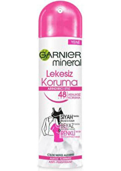 Mineral Lekesiz Kuruluk Deo Spray 150 ml Kategori Parfüm