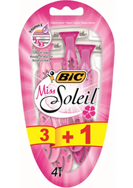 Bic Bıc Miss Soleil Tıraş Bıçağı 3+1 Kategori Tıraş Bıçağı