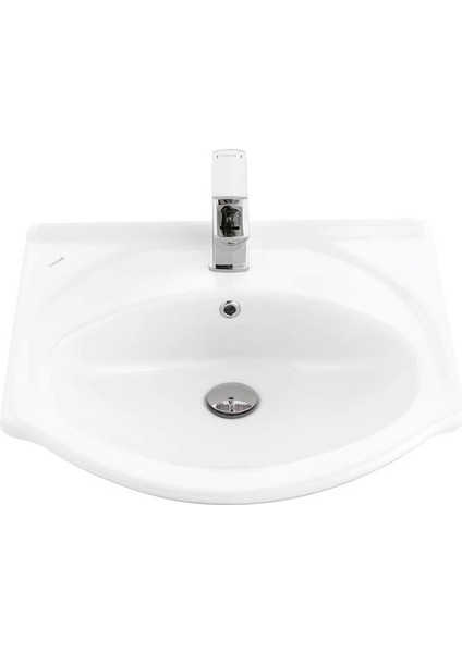 ET155 Etol Etajerli Dolap Uyumlu Lavabo 55 cm