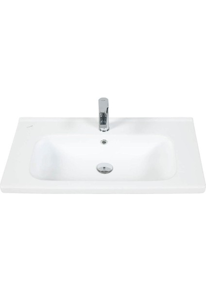 Ideal 45 x 80 cm Etajerli Mobilya Dolap Uyumlu Lavabo ID080