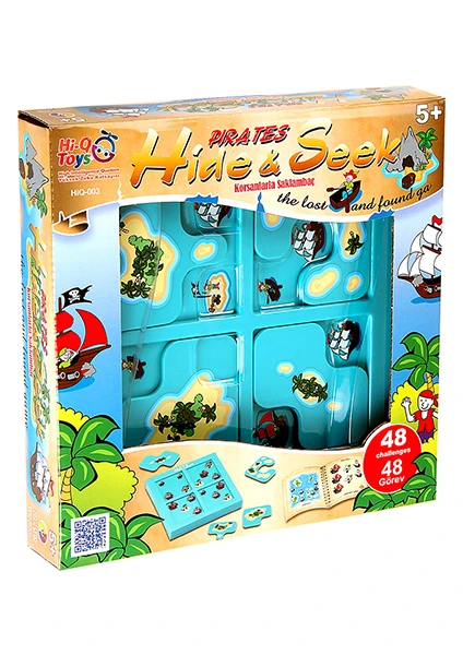 Hi-Q Toys Pırates Hıde&seek Korsanlarla Saklambaç