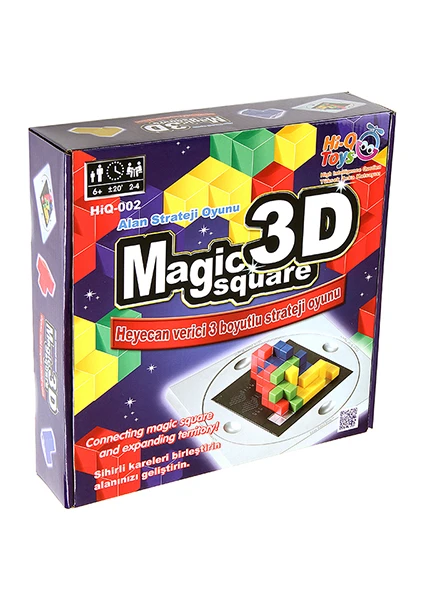 Hi-Q Toys 3D Magic Square-3d Sihirli Küpler