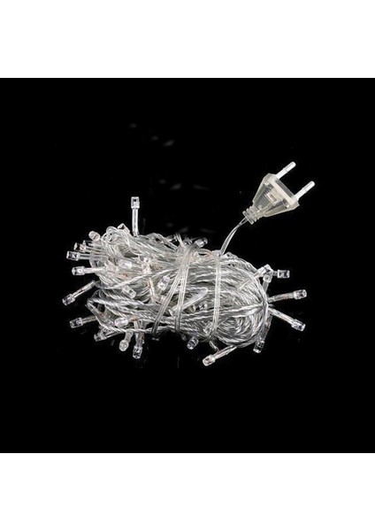 CT-8504 10MT Eklenebilir Yılbaşı Süsleme Gün Işığı 100 Ledli 10 LED Flaşlı