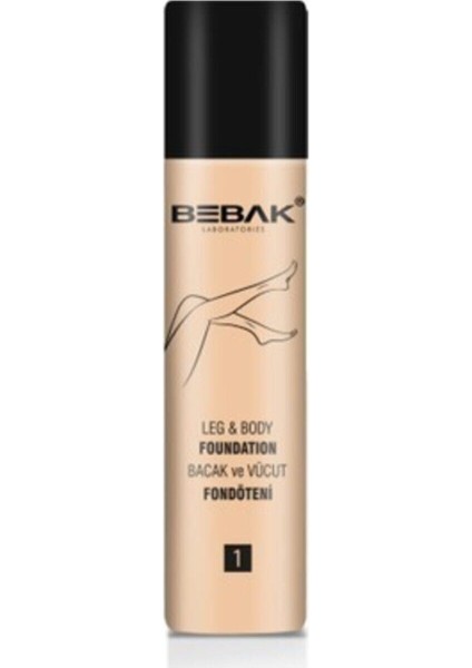 Bacak Fondöteni Lıght Açık 1 Numara 75 ml