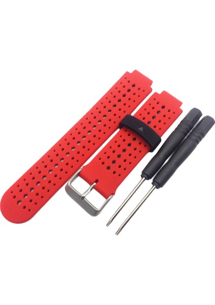 Garmin Forerunner Için Yedek Spor Izle Bandı Kemer Kayışı 230 235 630 220 Kırmızı ve Siyah(Yurt Dışından)