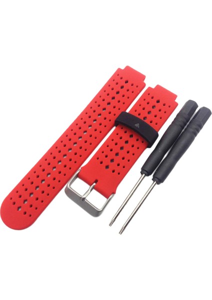 Garmin Forerunner Için Yedek Spor Izle Bandı Kemer Kayışı 230 235 630 220 Kırmızı ve Siyah(Yurt Dışından)