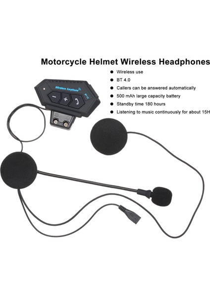 Motosiklet Kask Kulaklık Bluetooth 4.0 + Edr Kulaklık (Yurt Dışından) modelleri