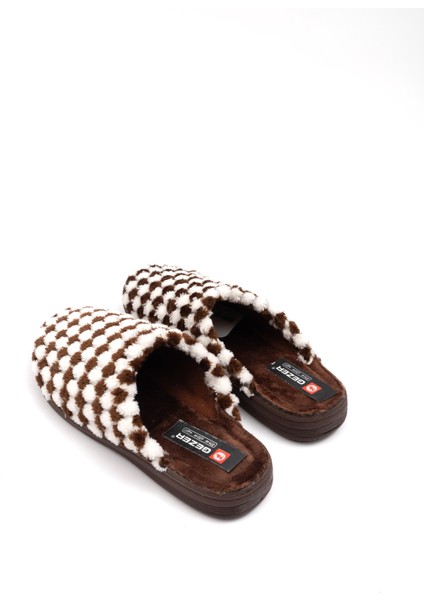 Kadın Kışlık Ev Terliği Düz Tabanlı Konforlu Pu Malzeme modelleri