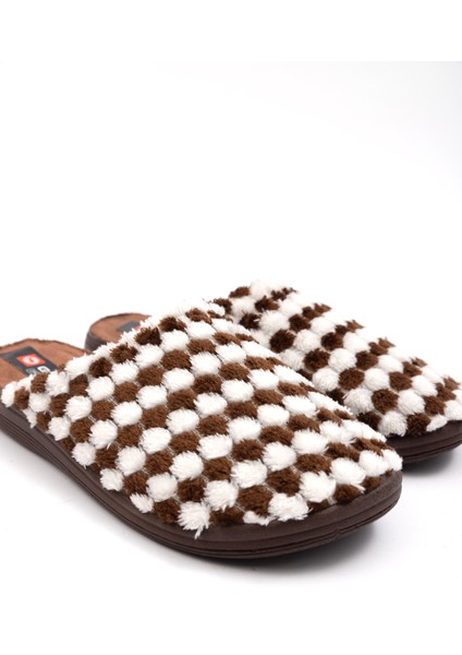 Kadın Kışlık Ev Terliği Düz Tabanlı Konforlu Pu Malzeme indirimleri