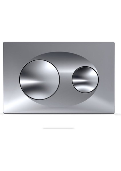 Gömme Rezervuar Kumanda Paneli P400120 Parlak Krom Panel (Metal Kaplama)