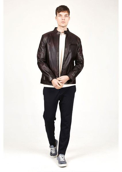 E-178 Gerçek Deri Erkek Mont fiyatları