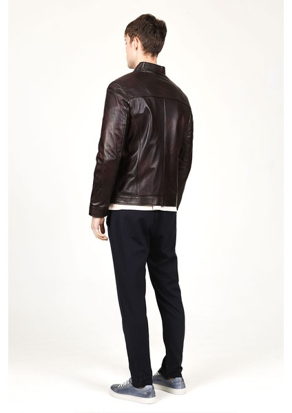 E-178 Gerçek Deri Erkek Mont fırsatları