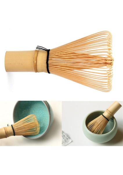 1xtra Tören Aksesuarı Bambu Çırpma Teli Matcha Yeşil Çay Hasen 60-70 Prongs C(Yurt Dışından)