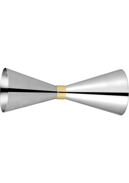 Çift Kokteyl Jigger Paslanmaz Çelik Bar Jigger Ölçü Kupası 30 / 45ML Gümüş 30 45ML Gümüş