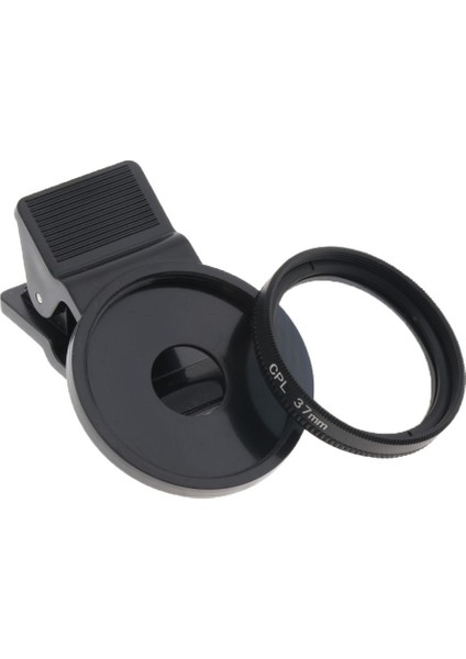 Cpl Dairesel Polarzer Akıllı Telefon Lens 37MM Için Polarize Lens Filtresi