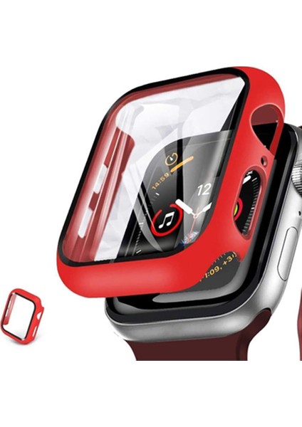 Apple Watch Uyumlu 44 mm Ekran Koruyucu Kılıf