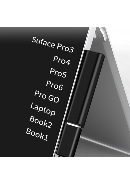 Surface Pro Için Usb-C Şarj Adaptörü, 3A Usb-C Kablosu ile Çalışır (Yurt Dışından)