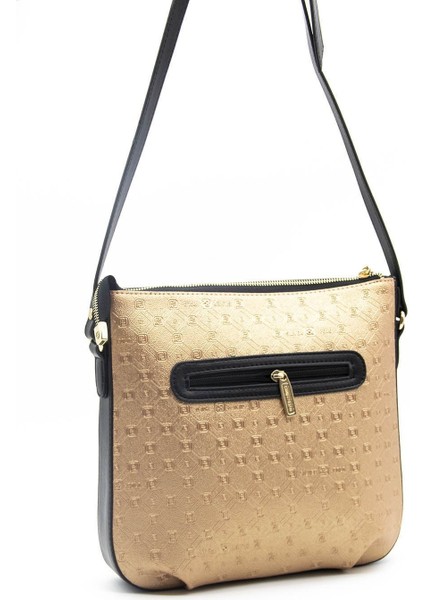 Silver Polo Kadın Çapraz Çanta Pudra - Siyah NV1050 fırsatları