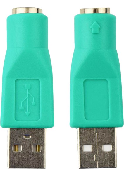 1 Pair USB Erkek Ps / 2 Fare Dönüştürücü Bağlayıcı Adaptör (Yurt Dışından)