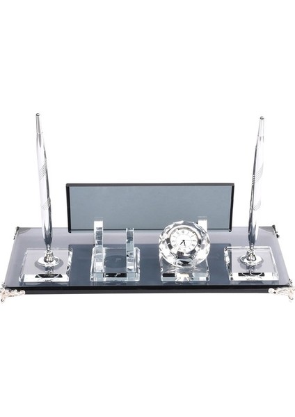 İsme Özel Kabartma Füme Kristal Gümüş Masa Isimlik modelleri