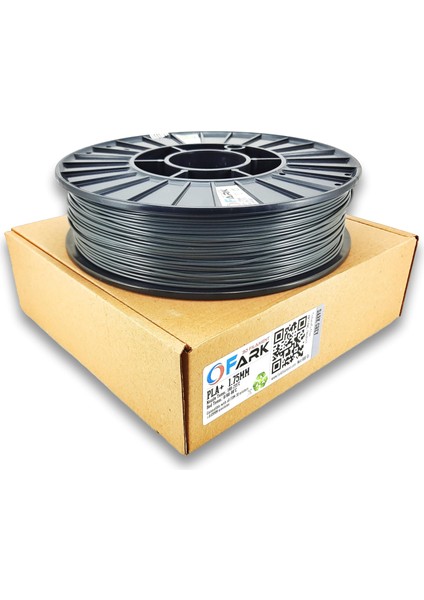 Pla+ Koyu Gri (Antrasit) 1,75 mm 3D Yazıcı Filament