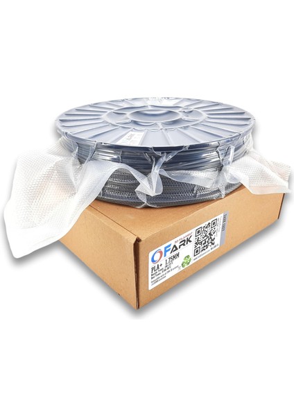 Pla+ Koyu Gri (Antrasit) 1,75 mm 3D Yazıcı Filament