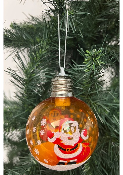 Yılbaşı Ağaç Sarı Işıklı Ampul Süs