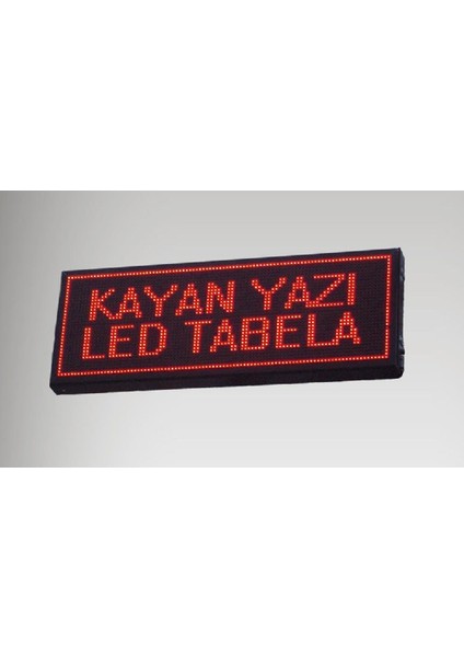 64X96 cm LED Tabela Kırmızı Kayan Yazı Tabela