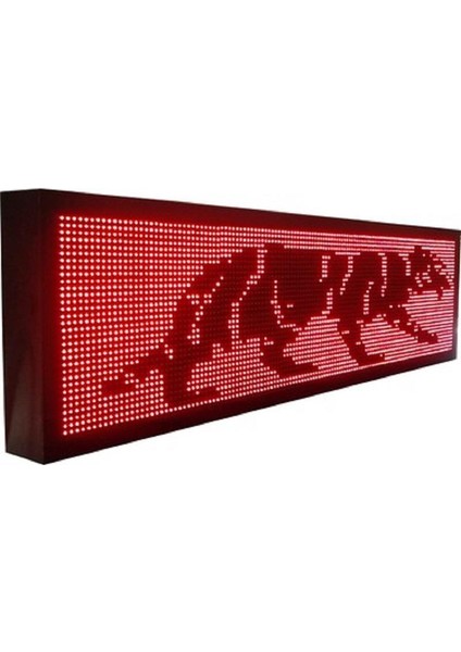 64X96 cm LED Tabela Kırmızı Kayan Yazı Tabela