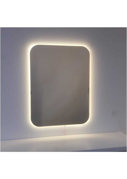 80 x 60 Ledli Ayna Banyo Aynası Işıklı Ayna 80 x 60 cm