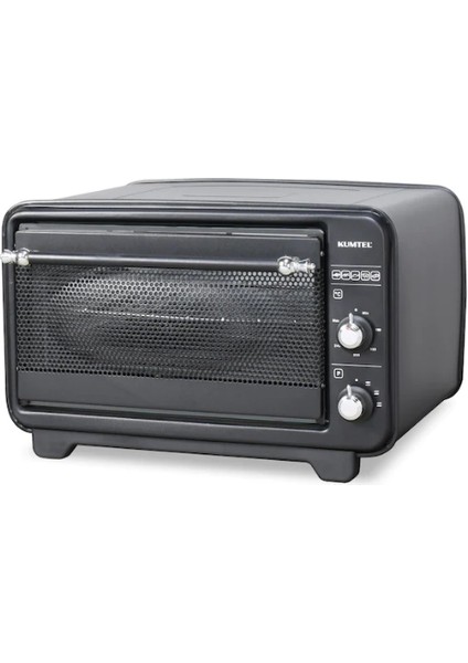 KF-6135 Siyah Rustik Mini Fırın 32 Lt