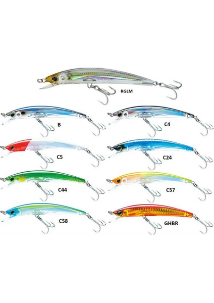 Yozuri Crystal 3D Minnow F1147 13CM 21G Suni Yem