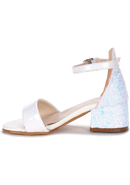 Kiko 768 Ayna Çam Günlük Kız Çocuk 3 cm Topuk Sandalet Ayakkabı indirimleri