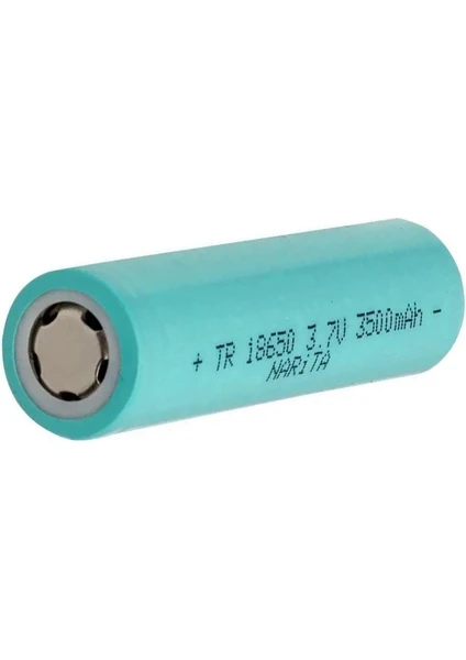 3.7V 3500 mAh 18650 Başlıksız Şarjlı Pil