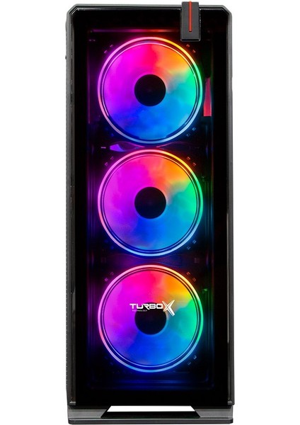 Halo 7plus 4x RGB Ring Fan USB 3.0 600W 80+ Plus ATX Bilgisayar Kasası