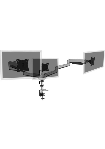 Üçlü Monitör Tutucu 15-27" Gaz Basınçlı 75 x 75 ve 100 x 100 mm fiyatları