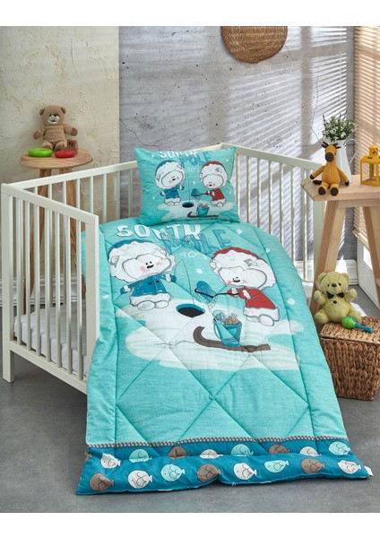 Ranforce Bebek Yorgan Seti %100 Pamuk / V18