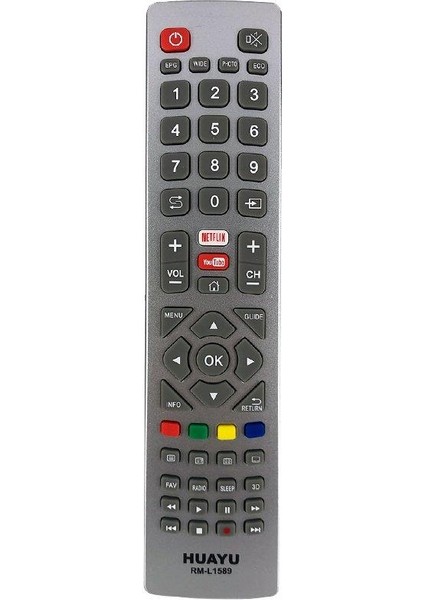 Sharp Netflix-Youtube Universal Lcd-Led Tv Kumandası RM-L1589