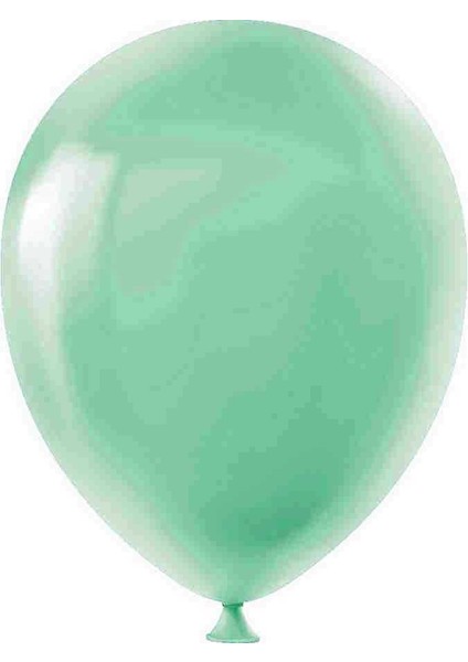 Ki̇kajoy Pastel Makaron Balon Baskisiz 100 'lü Yeşi̇l